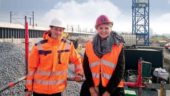 René Bussang, Willke rail construction, erklärte Jana Finklenburg, Redaktion HKL MIETPARK, im persönlichen Interview die genauen Abläufe