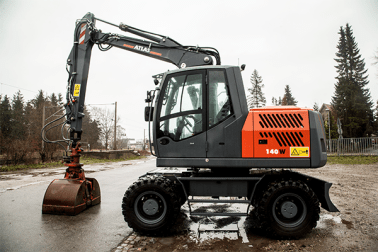 Atlas 140W Mobilbagger
