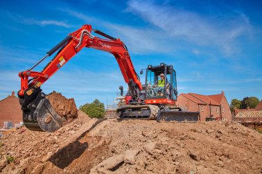 Kubota KX080 Kompaktbagger