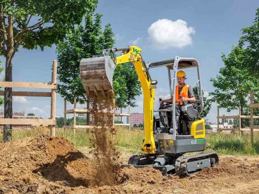 Wacker Neuson EZ17e elektrischer Minibagger