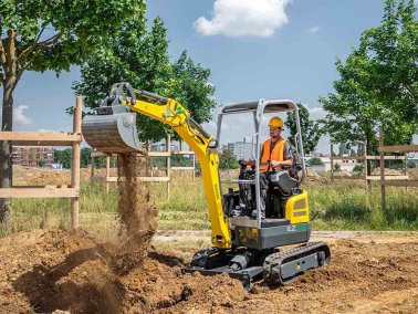 Wacker Neuson EZ17e elektrischer Minibagger