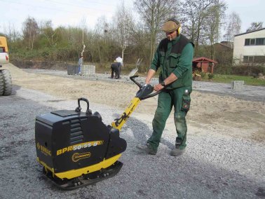 BOMAG BPR50/55 D reversierbare Rüttelplatte, E-Start