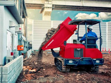 Yanmar C30R-3 Kettendumper
