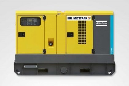 Atlas Copco QAS60 TN Stromerzeuger auf Fahrwerk