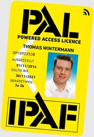 IPAF Ausweis