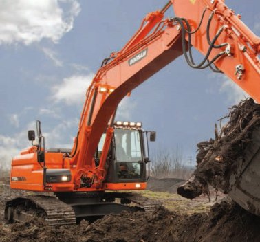 Doosan DX255 Raupenbagger