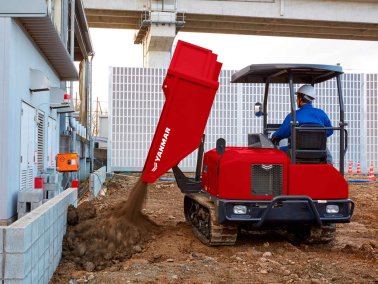 Yanmar C30R-3 Kettendumper