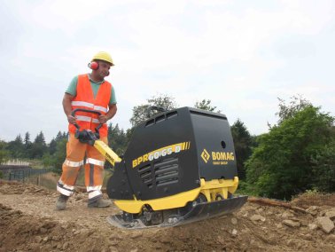 BOMAG BPR60/65 D E reversierbare Rüttelplatte