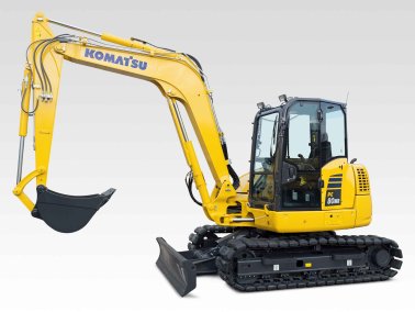 Komatsu PC80MR-5 Kompaktbagger