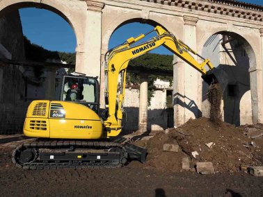 Komatsu PC80MR-5 Kompaktbagger
