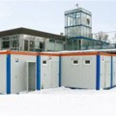 Sanitärcontainer 3 m WC/Dusche