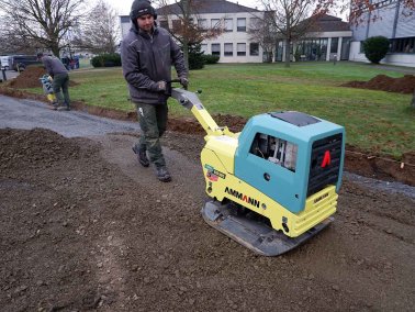 Ammann APH65/85 reversierbare Rüttelplatte, E-Start
