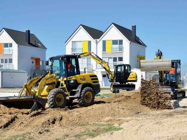 Yanmar B75W Mobilbagger