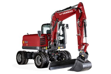 Yanmar B95W Mobilbagger