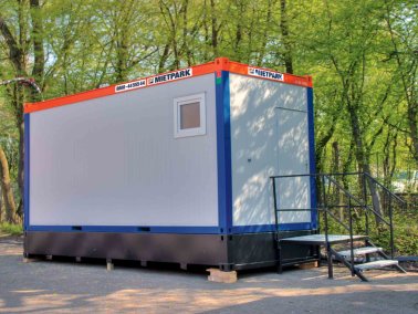 Sanitärcontainer 6 m, WC, Herren