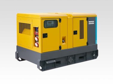 Atlas Copco QAS60 TN Stromerzeuger auf Fahrwerk