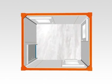 Wachcontainer 3 m