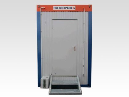 Sanitärcontainer Komf. WC 2x2m