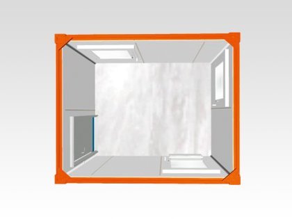 Wachcontainer 3 m