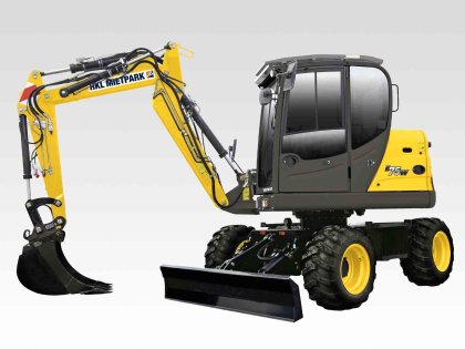 Yanmar B75W Mobilbagger