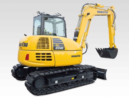 Komatsu PC80MR-5 Kompaktbagger