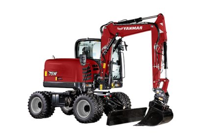 Yanmar B75W Mobilbagger