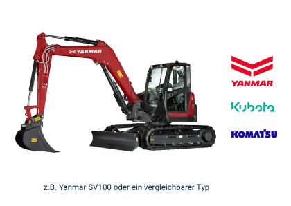Minibagger 6,1 - 10,0 t