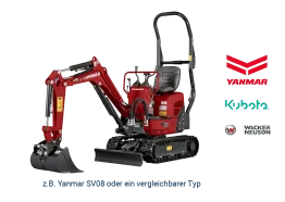 Minibagger bis 1,1 t