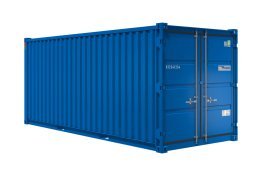 Lagercontainer 6 m mit Regal