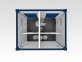 Sanitärcontainer 3 m, WC, Damen und Herren