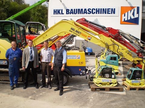 Immer nah beim Kunden: Die Mannschaft von HKL in Göppingen mit Niederlassungsleiter Nuspl, 2. von links. Von links nach rechts: Bräunle, Nuspl, Scherer und Düser.